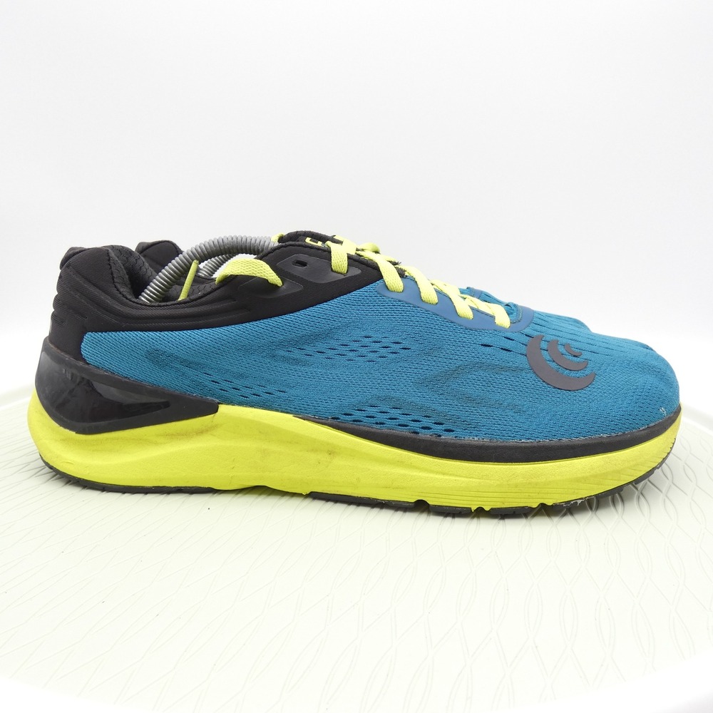 Topo Athletic Ultrafly 3 Mens 11 Running Shoes Ocean Green Blue Yellow 5mm Drop